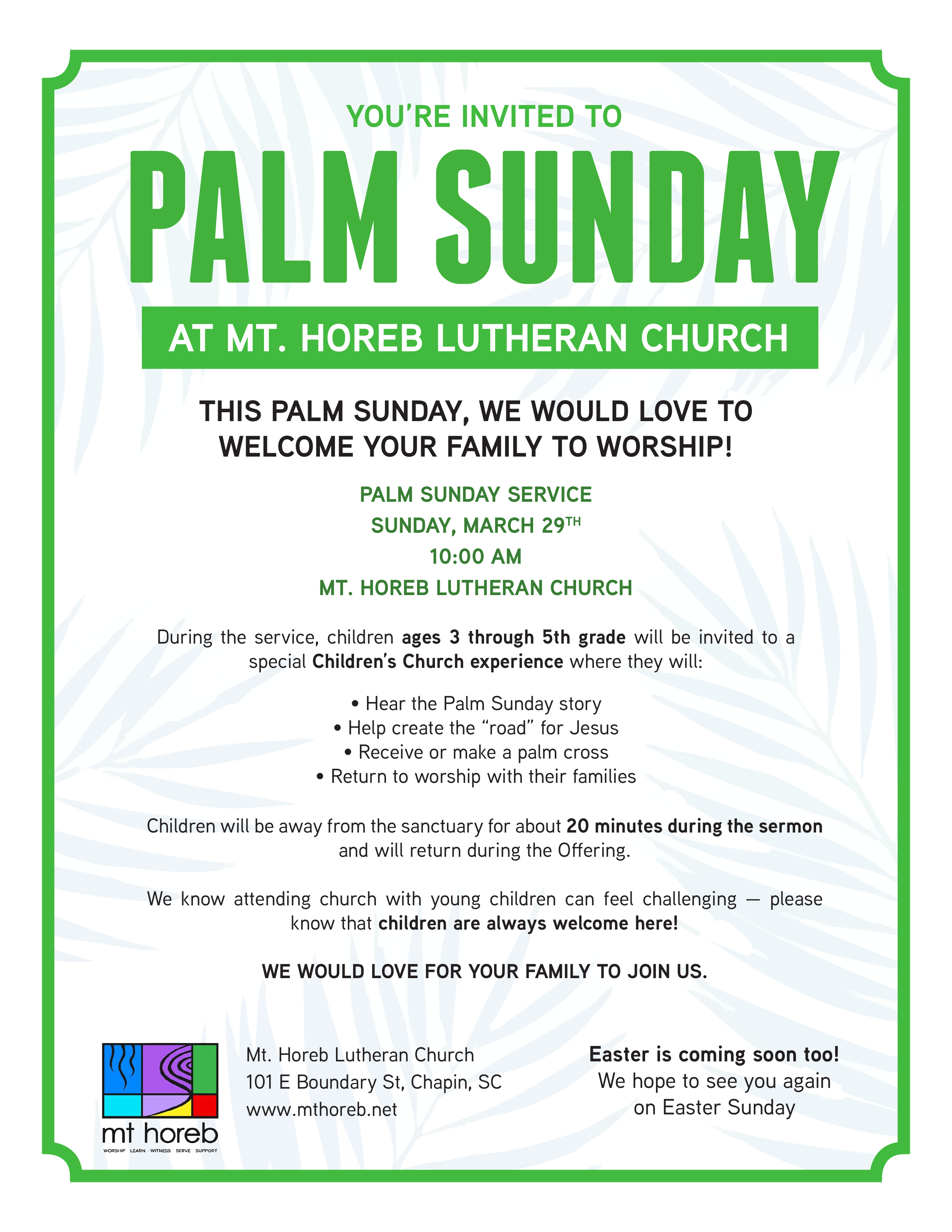 Palm Sunday