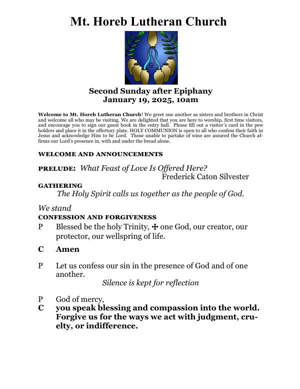 Cover of Bulletin for January 19